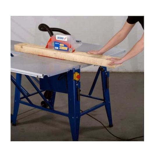 Dedra DED7729 Bench Saw with Power 3400W and Cutting Disc Diameter 315mm