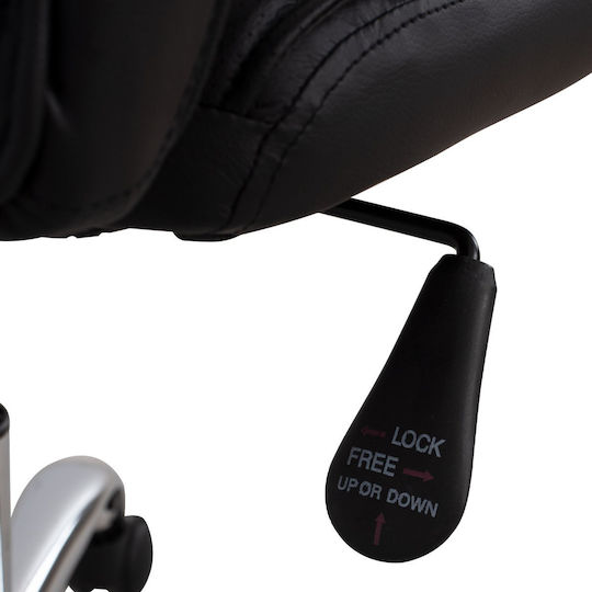 Freebox Executive Office Chair with Recline Black