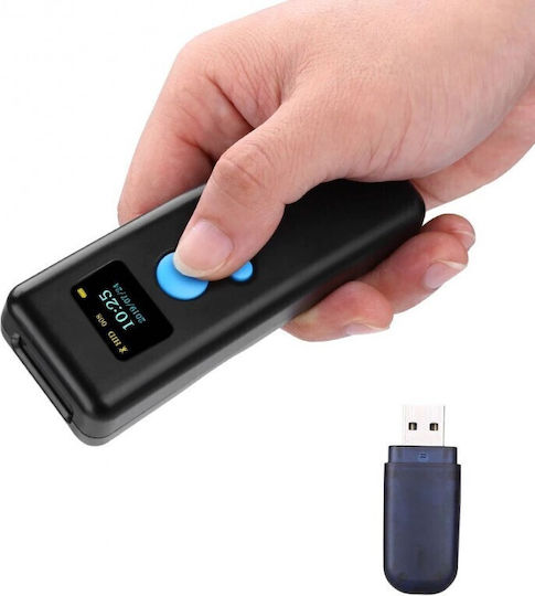 Scanner Portabil Cu Fir cu Capabilitate de Citire Coduri de Bare 1D