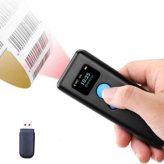 Scanner Portabil Cu Fir cu Capabilitate de Citire Coduri de Bare 1D