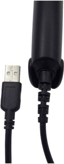 Connection Cmos Sensor 500 Scans S Arm Scanner Χειρός Ενσύρματο με Δυνατότητα Ανάγνωσης 2D και QR Barcodes