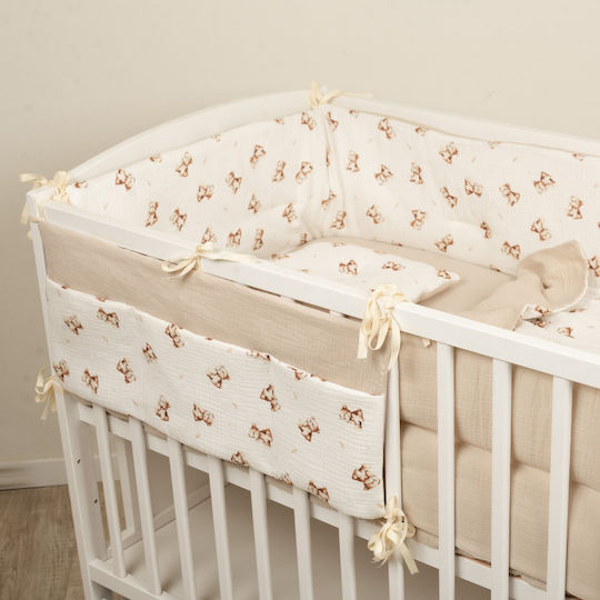 Kidizi Baby Bettwäsche-Set Für Krippe Teddy Tales 6 Stück
