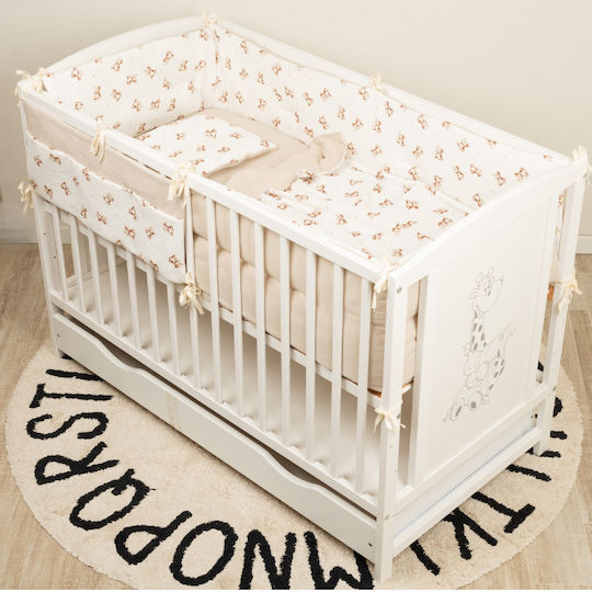 Kidizi Baby Bettwäsche-Set Für Krippe Teddy Tales 6 Stück