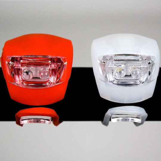 Esperanza Alya LED Set Lumini Bicicletă Roșu/Alb