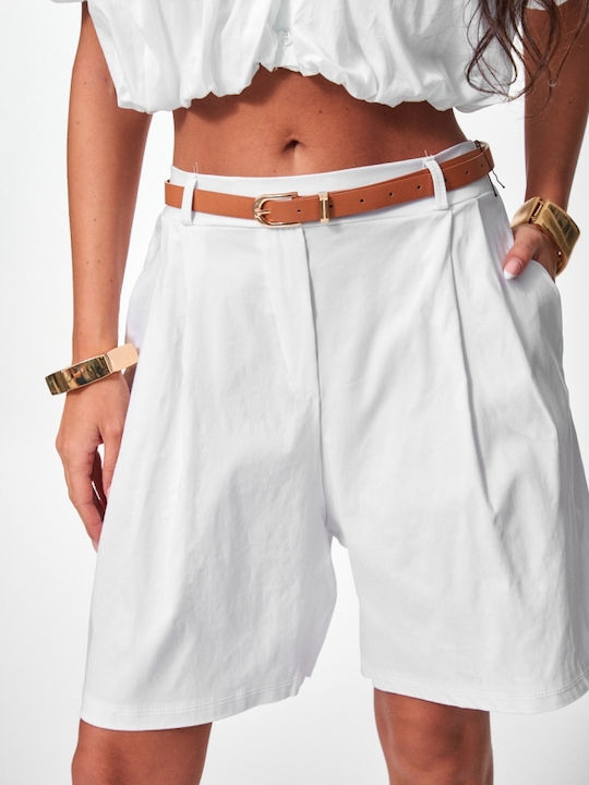 Women's Bermuda White