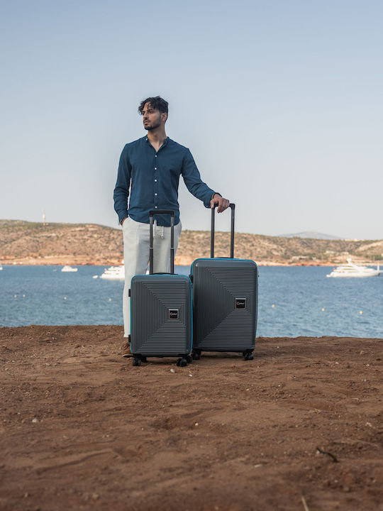 Cardinal Anniversary 2015 Pp Small Hard Gray Suitcases Max Height 66cm