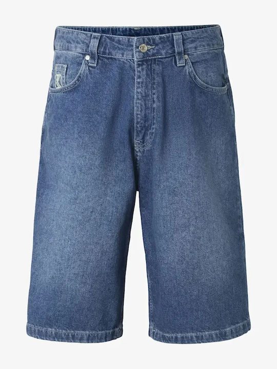 Men's Denim Shorts Blue