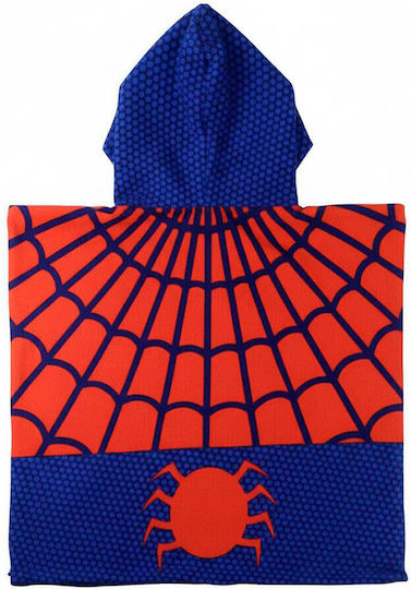 Kinder Strandponcho Marvel Spiderman 55x110cm