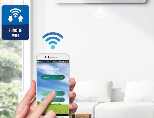 Daewoo Pro Series Aparat de Aer Condiționat Inverter 24000 BTU A++/A+ cu WiFi