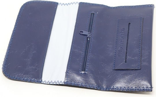 Monte Tobacco Pouch Made of Artificial Leather with Button ROXY TOBACCO POUCH