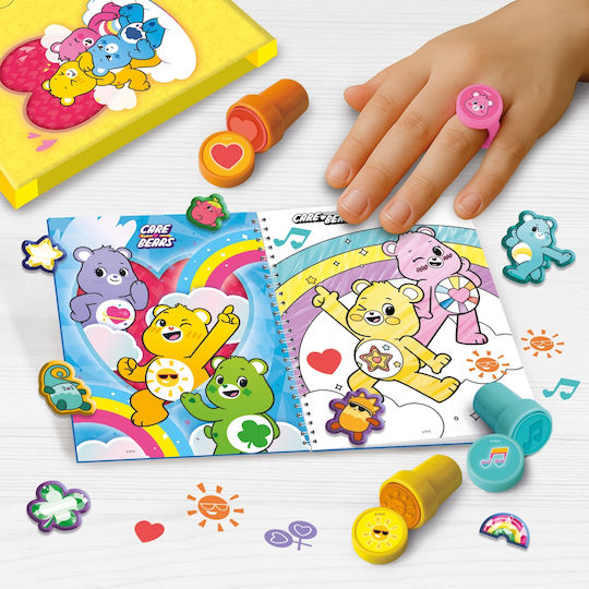 Creative Kit Lisciani Care Bears Sticker Stamp Book