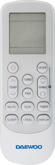 Daewoo Pro Series Air Conditioner Inverter 24000 BTU A++/A+ with WiFi