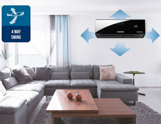 Daewoo Pro Series Air Conditioner Inverter 24000 BTU A++/A+ with WiFi