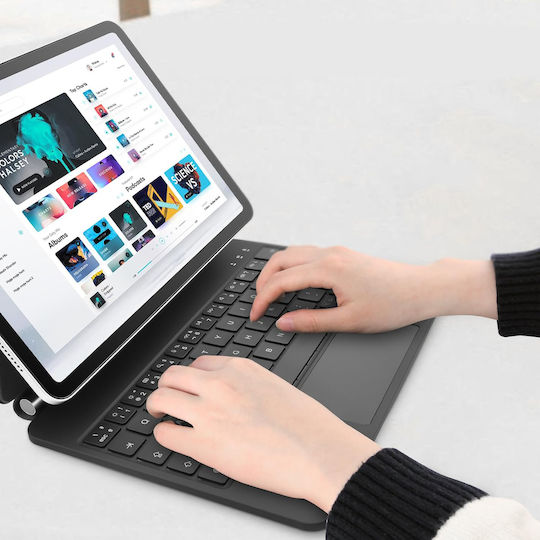 Flip Cover Dauerhafte mit Tastatur auf Spanisch für iPad Pro 10,9/11