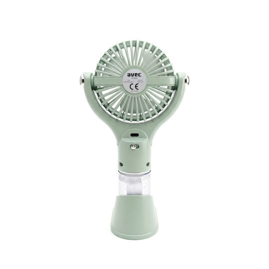 Portable Handheld Fan Usb Rechargeable Water Spray Function Oscillating Table Stand