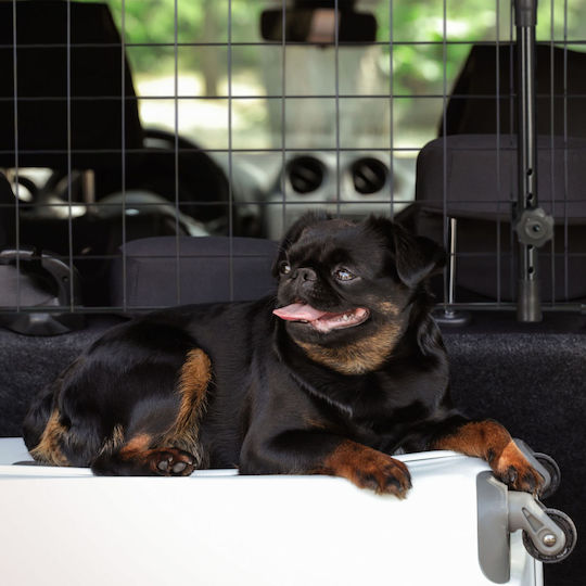 Relaxdays Divizor Auto pentru Câine Negru