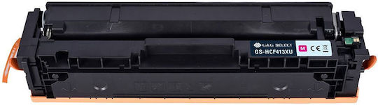 G&G Compatible Toner for Laser Printer HP Hp 410x/cf413x Magenta