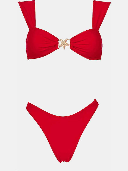Set Bikini Rote