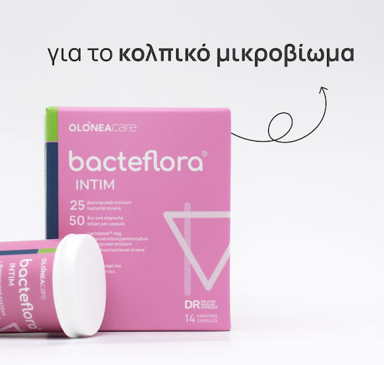 Olonea BacteFlora Intim with Probiotics and Prebiotics 14 veg. caps