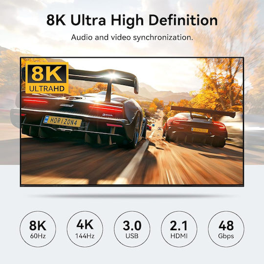 X001XL2DQ7 Comutator KVM și de Date cu HDMI / USB 3.0