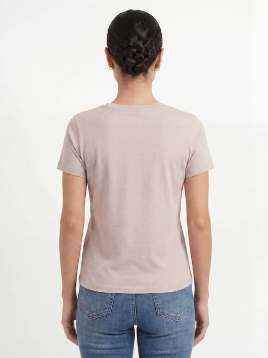 Damen Bluse Beige