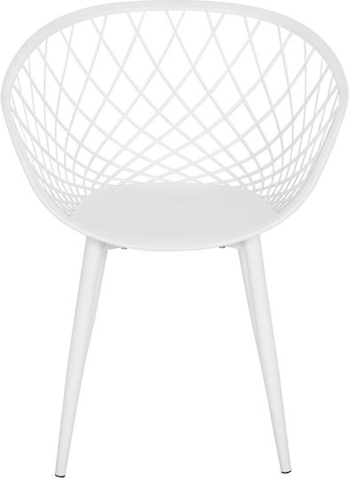 Dining Room Chair from Polypropylene White 62x54x81cm