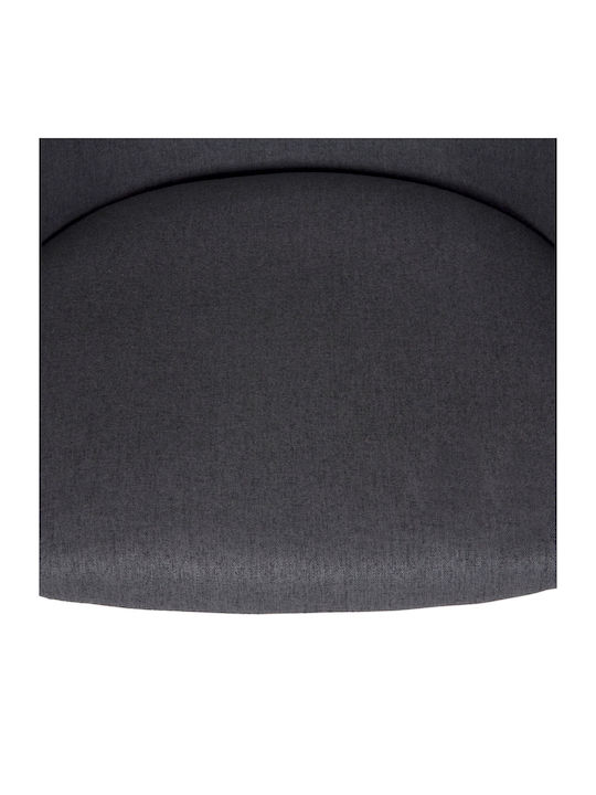 Metallic Dining Room Chair Gray 56x56x76cm
