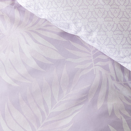 Nima Set Cearceafuri de Pat Semiduble 190x260cm Lila (3 Buc)