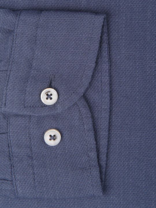 Long Sleeve Blue Shirt