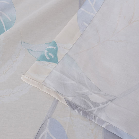 Beauty Home 12692 Set Of Double Bed Sheets With Rubber Hugger 165x200+30cm Beige 4 Pieces 12692SEYDL