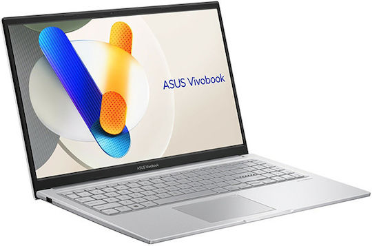 Asus Vivobook 15 X1504VA-BQ4286W 15.6 Zoll Vollständige HD (Kern 5-120U/24GB/512GB SSD/Windows 11 Startseite) Cool Silber (Englisch (US) Tastatursprache)