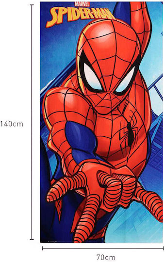 Prosop De Plajă Pentru Copii Marvel Spiderman 70x140cm