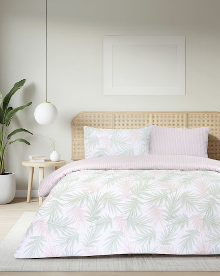 Kocoon Palme Σετ Σεντόνια Υπέρδιπλα με Λάστιχο 160x200+32εκ. 4 (4τμχ)