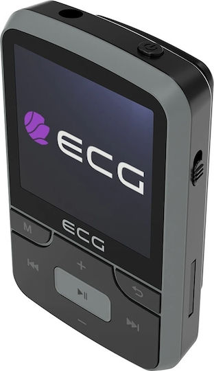 Mp3/mp4 Player Bluetooth Fm Ecran Lcd Color 1.54 Inch 32 Gb Suport Microsd Microfon Gri