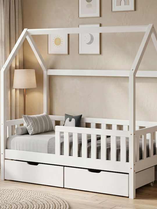 Bendina Montessori Single Bunk for Mattress 90x190cm Bendina Montessori Single Bunk for Mattress 90x190cm