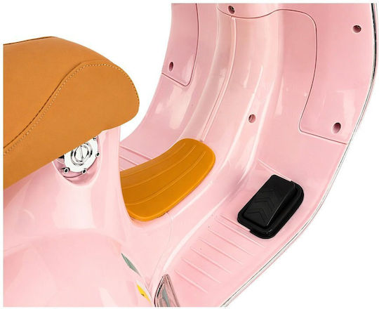 Детска Vespa Електрическа 12 Волта Розова