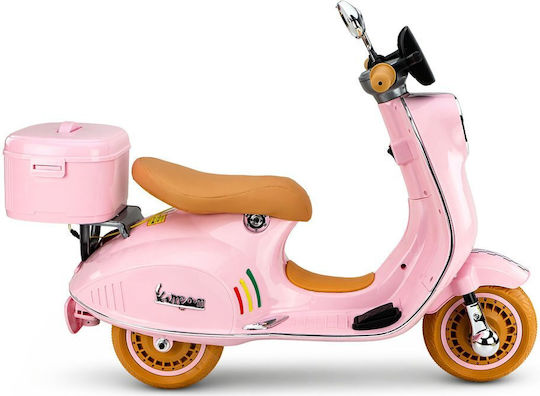 Детска Vespa Електрическа 12 Волта Розова