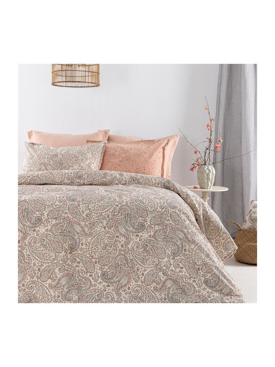 Palamaiki Estella Σετ Σεντόνια King Size 270x260εκ. Πολύχρωμο (4τμχ)