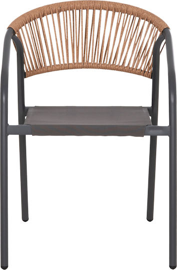 Set Sala De Mese Pentru Exterior Lima 3 Piese Gri