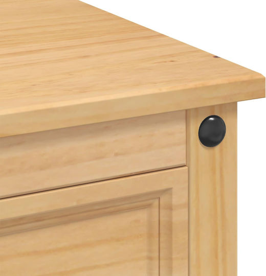 vidaXL Outdoor Bar Set 3 Pieces with Candle Honey