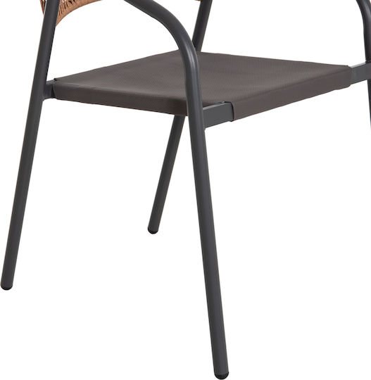 Set Sala De Mese Pentru Exterior Lima 3 Piese Gri