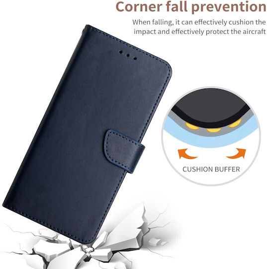 SSCase Wallet Δερμάτινο Μπλε (OnePlus Nord 6)