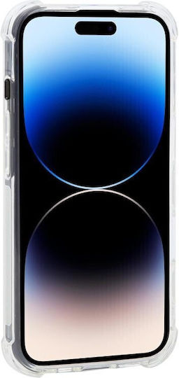 Magsafe Θήκη Σιλικόνης Air Cushion Γωνίες Transparent Apple Iphone 14 Pro