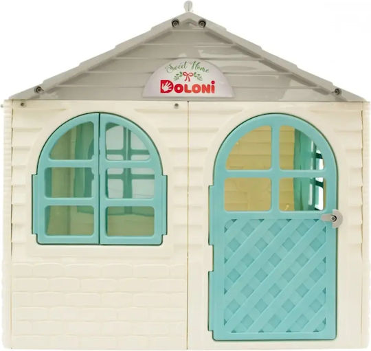 Doloni Căsuță de Joacă pentru Copii Turcoaz 128.5x78x119.5 cm