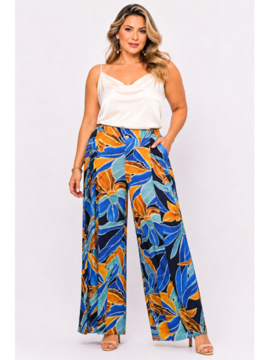 Women's Pantaloons with Rubber Band in Regular Fit Veraman SH-41260-26TR-VER