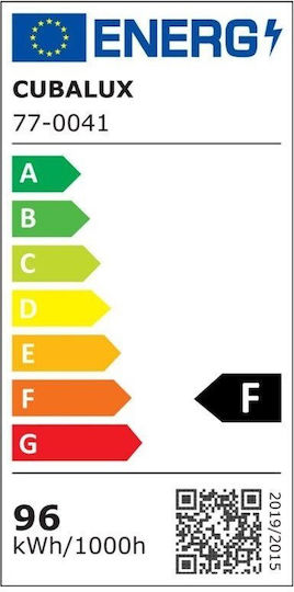 Cubalux LED Strip 24V Warm White Light 5m