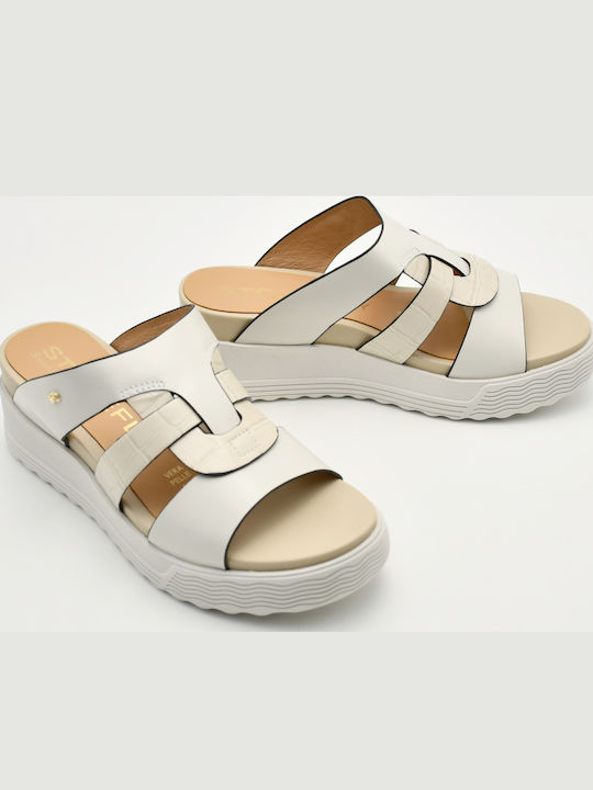 Parky Anatomic Women's Summer Beige Platforms