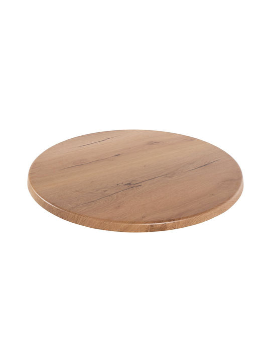 Freebox Round Table Surface Werzalit Natural 60x60x2.5cm