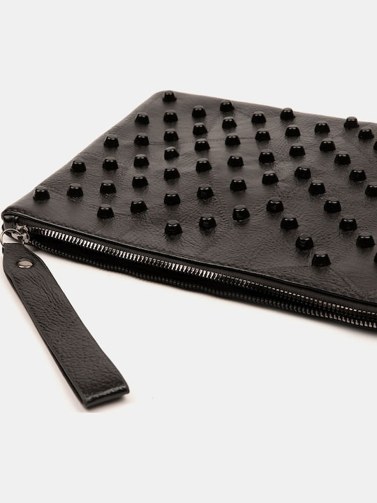 Envelope Bag Decorative Studs Size One Size Black