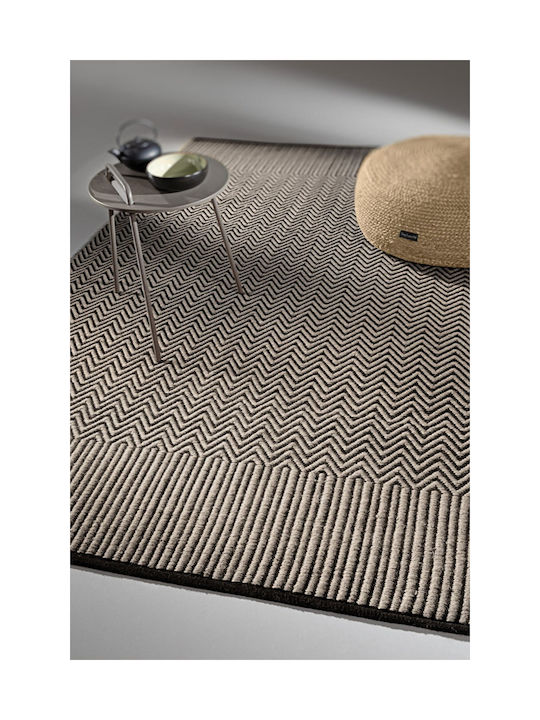 Guy Laroche Medal Rug Rectangular Taupe